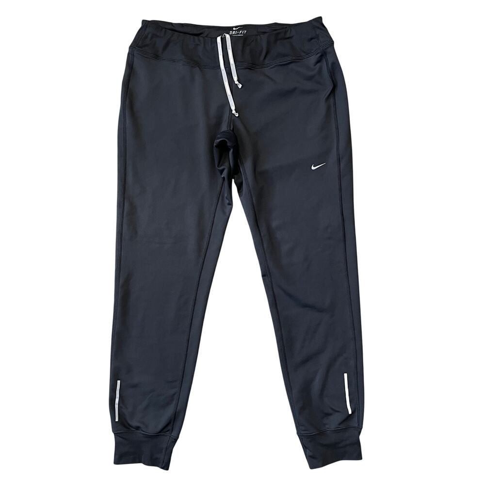 Nike Running Dri Fit Pants Dark Gray Joggers Women's Size M